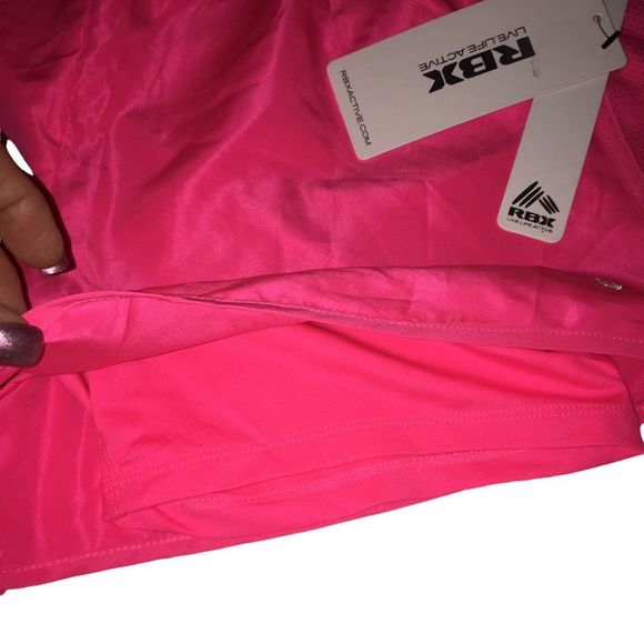 NWT RBX Athletic Shorts Built in Compression Size Large Moisture Wicking - Picture 4 of 9